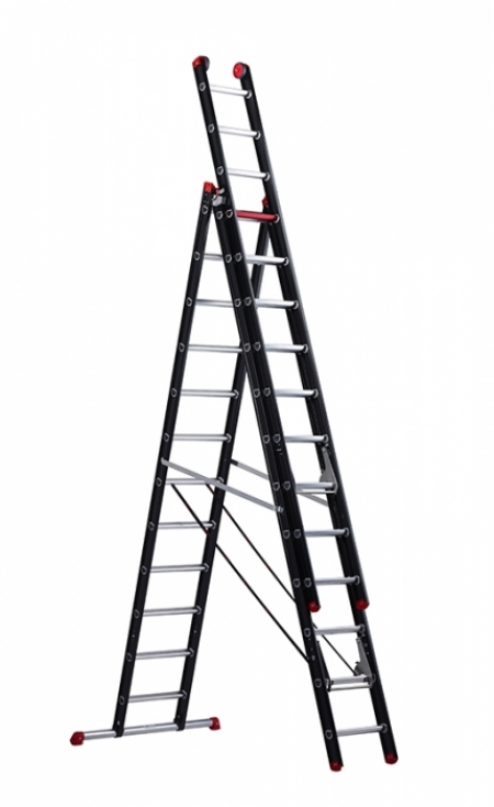 ALTREX Mounter Лестница с анодированием 3X14 ступ. (арт. 123614)