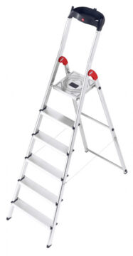 Стремянка алюминиевая Hailo L60 6 ступеней StandardLine