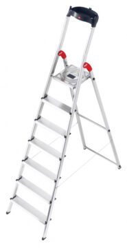 Стремянка алюминиевая Hailo L60 7 ступеней StandardLine