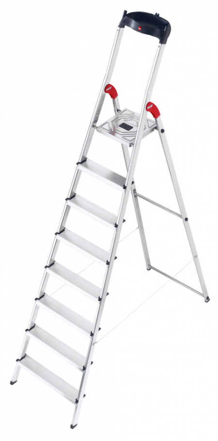 Стремянка алюминиевая Hailo L60 8 ступеней StandardLine