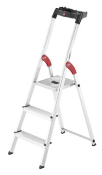 Стремянка алюминиевая Hailo L60 3 ступени StandardLine