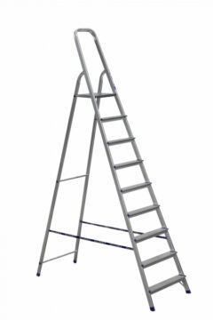 Стремянка алюминиевая ALUMET АМ 9 ступ. (арт. 709)
