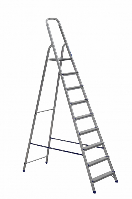 Стремянка алюминиевая ALUMET АМ 9 ступ. (арт. 709)
