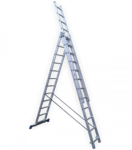 STAIRS Универсальная трехсекционная лестница 3х13 ступ. (арт. AL313)