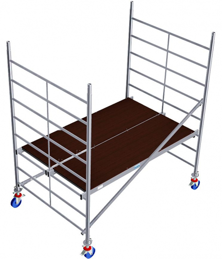 Вышка тура с широкой площадкой Protec XXL Krause (2.9М)